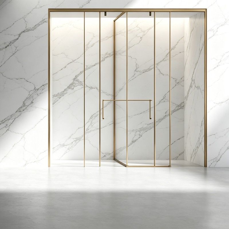 Pivot Door Shower A