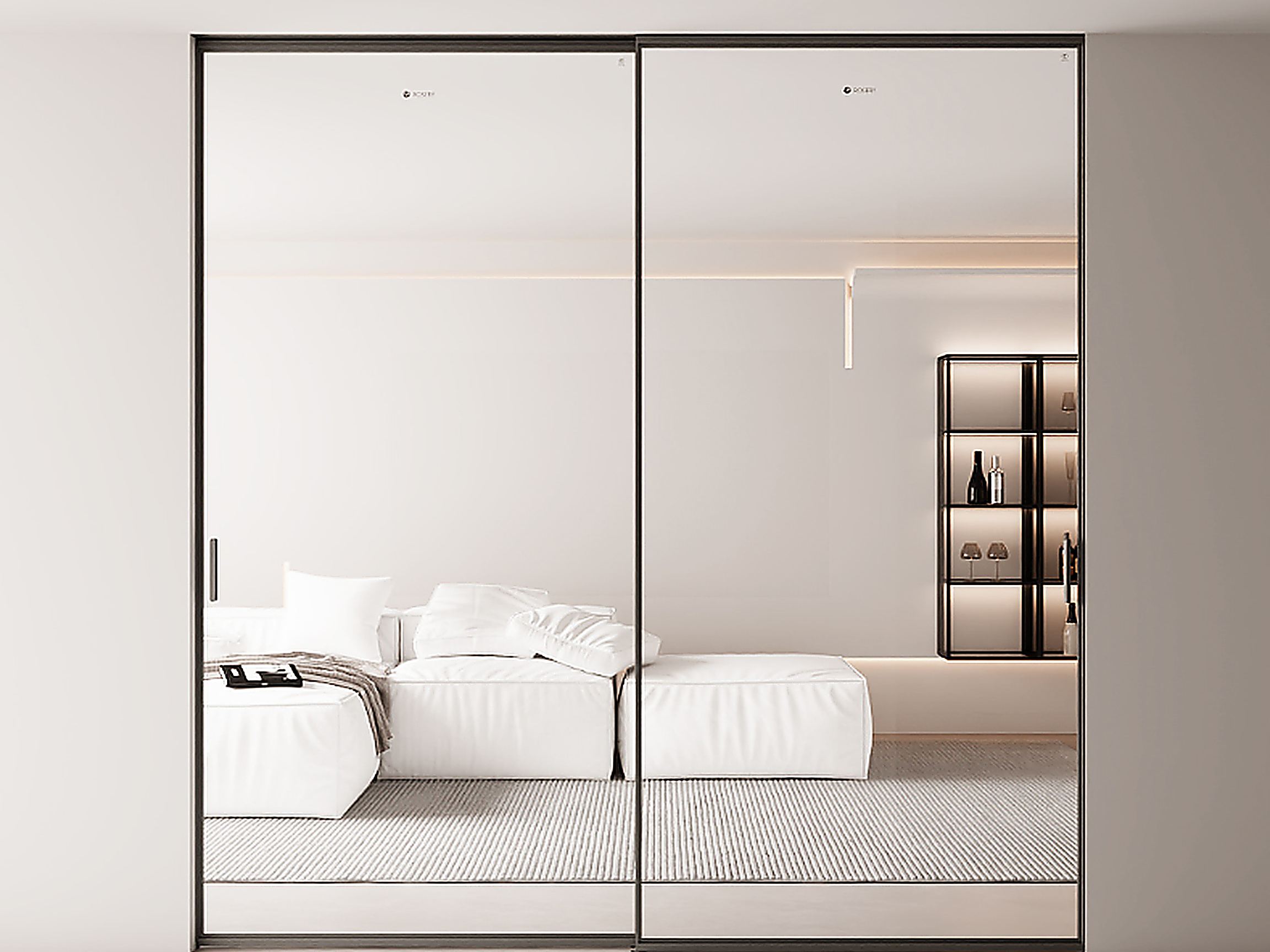 DT1 Bidirectional Damping Panoramic Door
