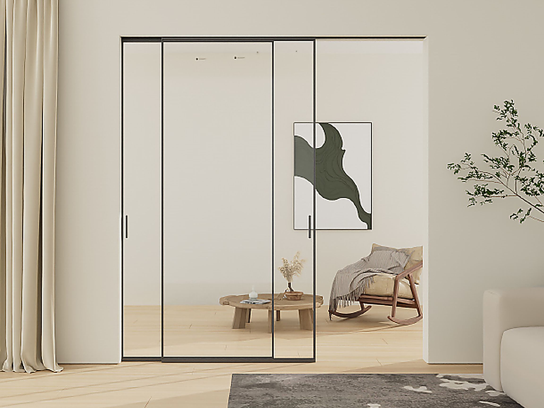 J1 Minimalist Sliding Panoramic Door
