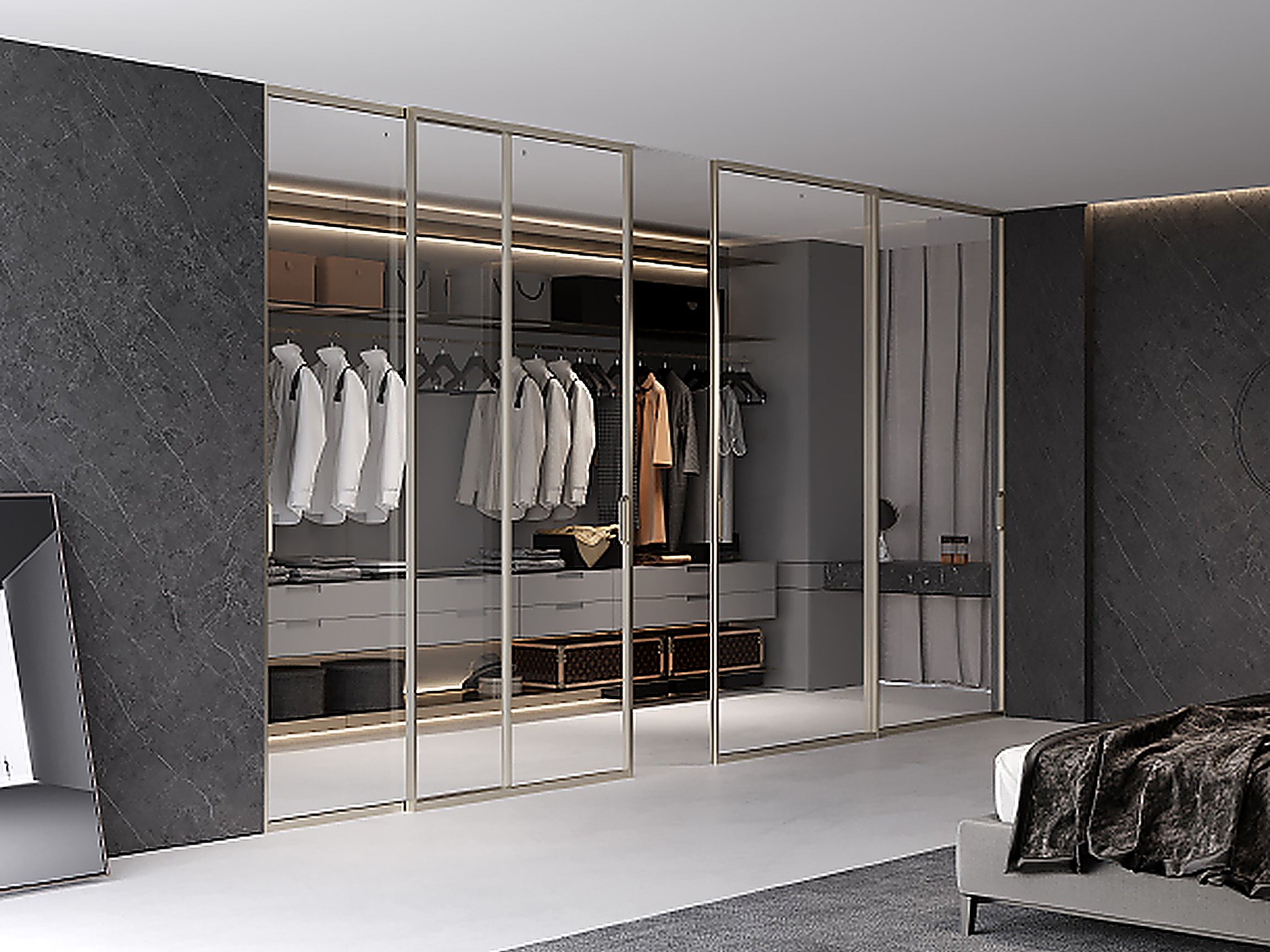 N1 Slim-Track Sliding Door