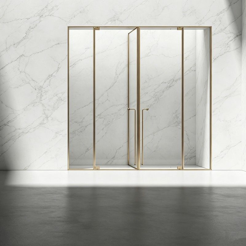 Straight Panel Shower