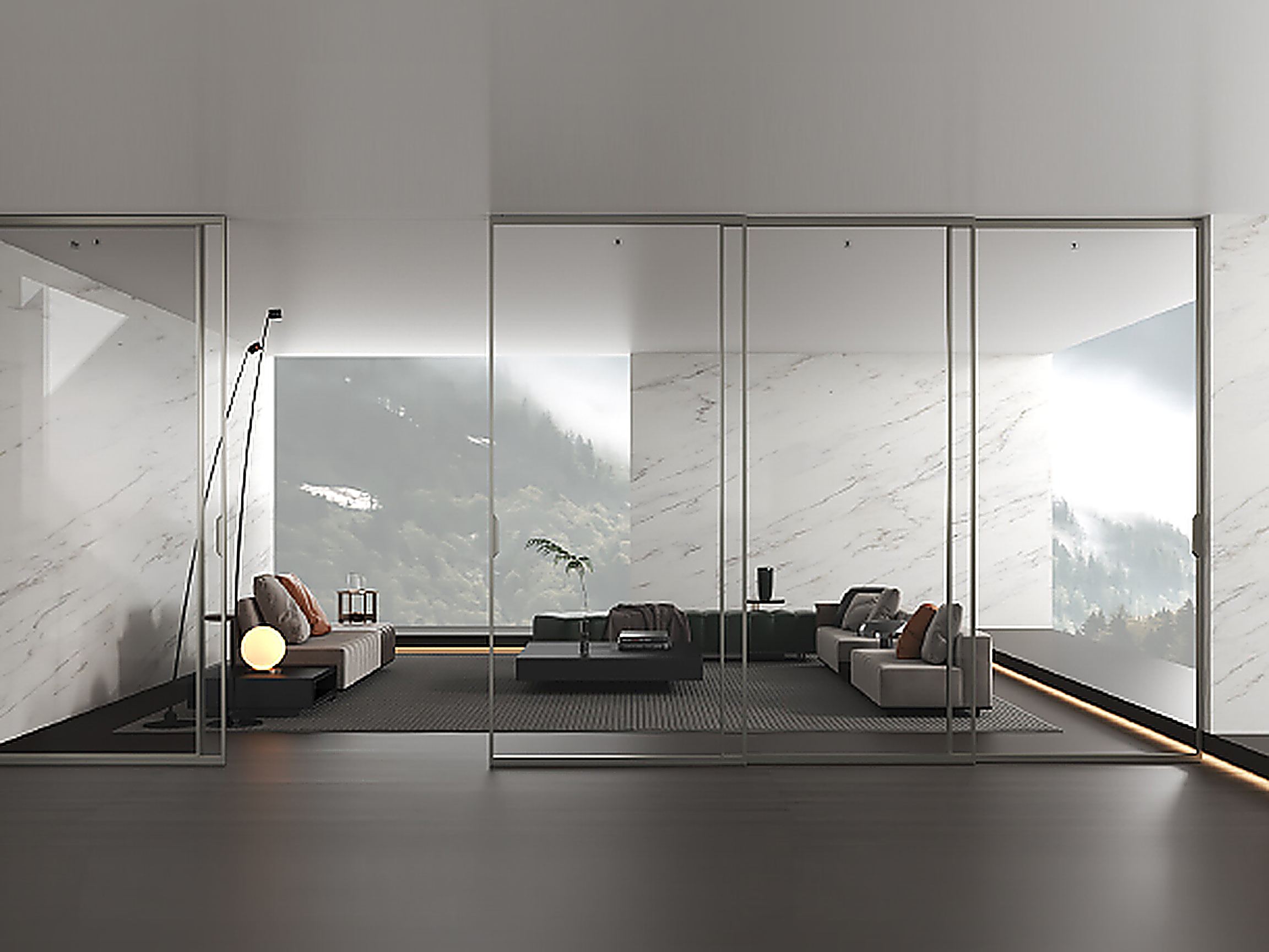 N3-S Top-Hung Sliding Door