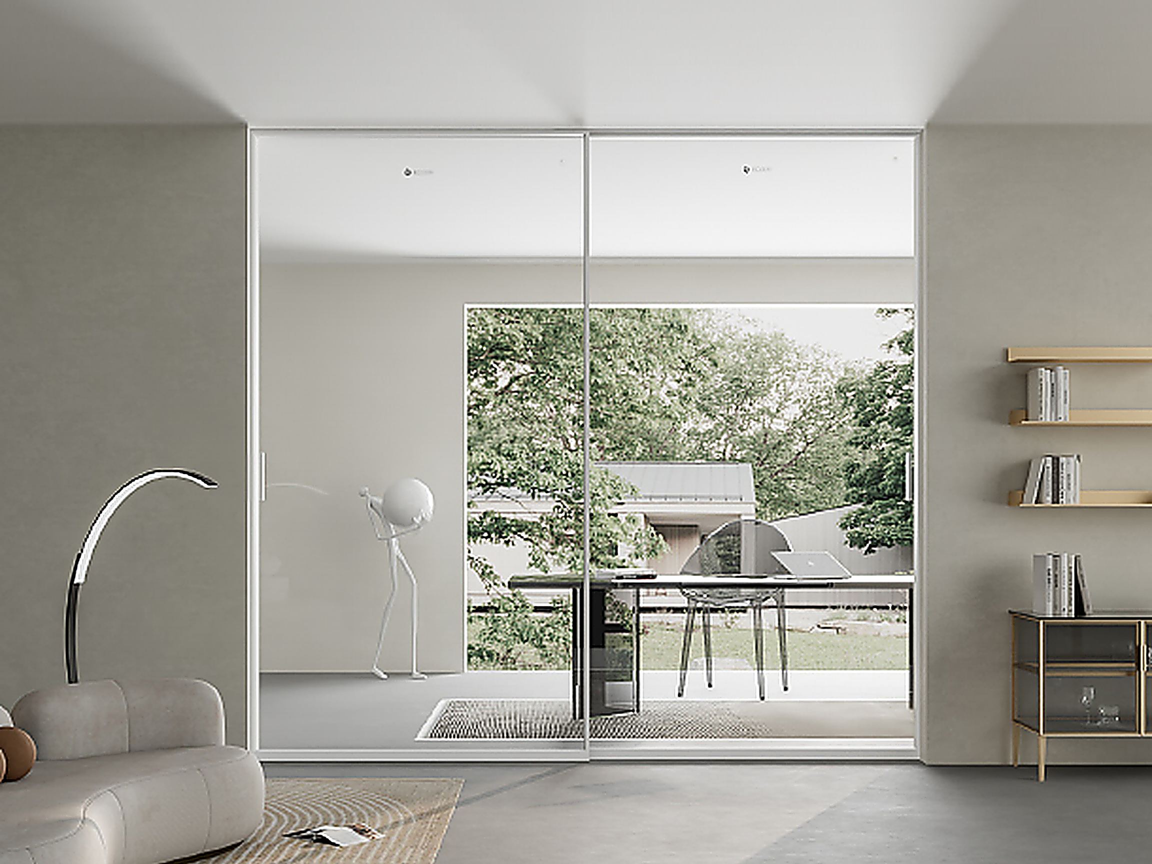 O1 Slim-Track Sliding Door